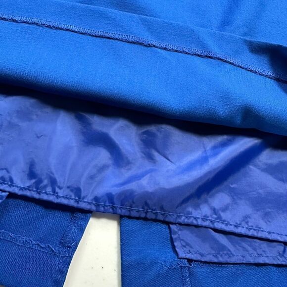 Vintage 80s Maggie Barnes Plus Size Blouse & Skirt Set Blue Floral - Size 22 - Picture 7 of 9